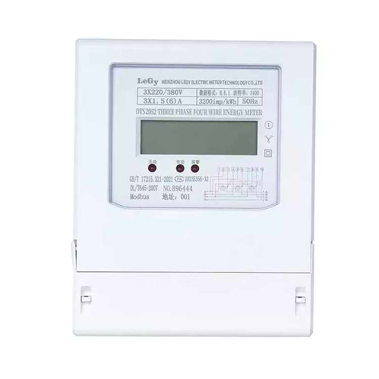 เครื่องวัดพลังงานสามเฟส kWh ที่เชื่อมต่อโดยตรง